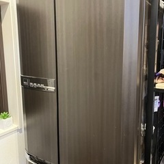 三菱　大型冷蔵庫　MR-E47S-DW [ダークウッド] 