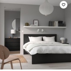 IKEA ダブルベット フレームのみ