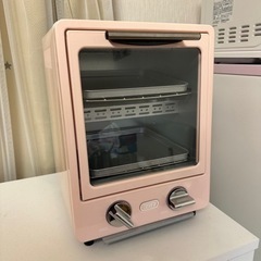 使用1回のみ　美品　TOFFY オーブントースター　ピンクの画像