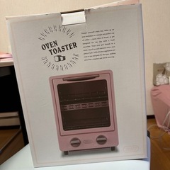 使用1回のみ　美品　TOFFY オーブントースター　ピンクの画像