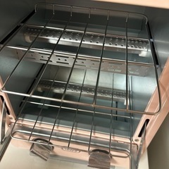 使用1回のみ　美品　TOFFY オーブントースター　ピンクの画像