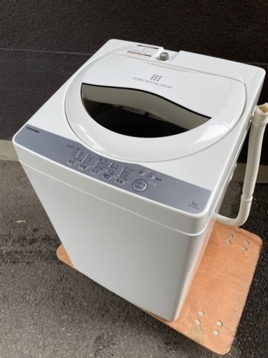受付終了※追加値下がり❗️【大特価/激安】早い者勝ち❗️東芝　全自動洗濯機　2018年製　5kg AW-5G6