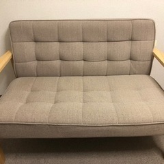 2人掛け　ソファー（半年間のみ使用）