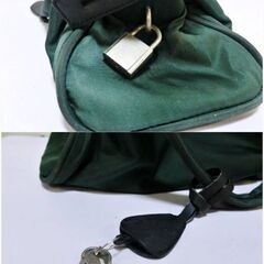 PRADA　プラダ　トートバッグ　ハンドバッグ　ナイロン　グリーン系　レディース　ファッションの画像