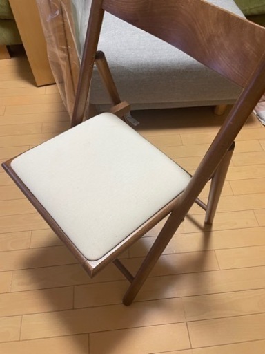無印良品　折りたたみ椅子　廃盤品　人気モデル　比較的綺麗