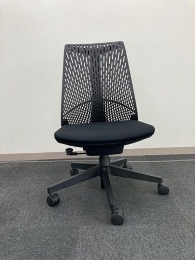 【中古品】イトーキ サリダ YL6 ブラック オフィスチェ