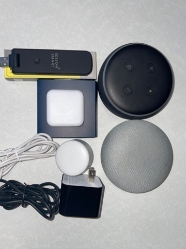 Natute remo、Edison,echo dot、google 4点セット