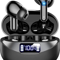【新品未使用】【Bluetooth イヤホン＆LEDディスプレイ...