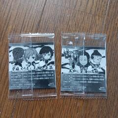 呪術廻戦ディフォルメシールウエハースvol.5の2点の画像