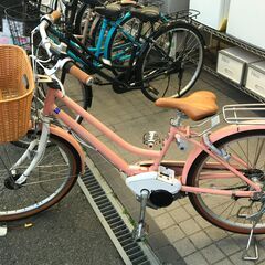 新入荷！！　ブリジストン　自転車　26インチ　ピンク　バッテリー...