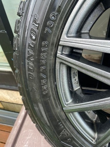 タイヤホイール❗️値下げ155/65R13④