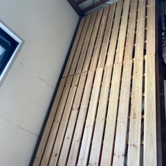 シングルベッド8/19(土)〜8/25(金)引き渡し可(フレーム✖︎マットレス)の画像