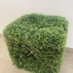人工芝風　オブジェ　テーブルの画像
