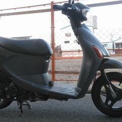 SUZUKI　レッツ4　CA45A　原付　バイク　実動　自家塗装