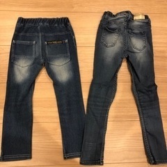 H&Mスーパーストレッチレギンスデニムパンツの画像