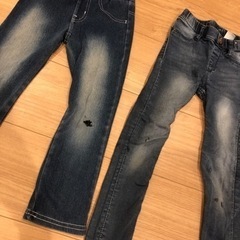 H&Mスーパーストレッチレギンスデニムパンツの画像