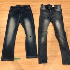 H&Mスーパーストレッチレギンスデニムパンツ