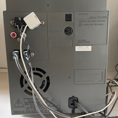 Sony CDコンポ本体(CD/MD/カセット)の画像
