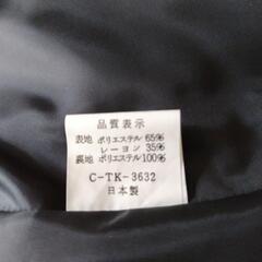 裏ライナー付きコートの画像