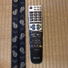 SHARP AQUOS リモコン　
