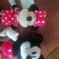 ミッキーミニー 人形の画像