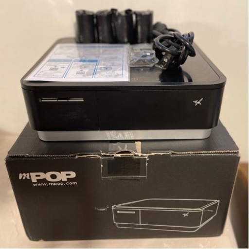 スター精密 サーマルプリンター内蔵キャッシュドロアー POP10BLK-JP ピアノブラック