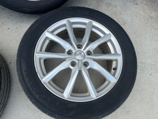 マナレイ　ユーロスピード　スパイダーホイール　215/55R17 タイヤホイール4本セット