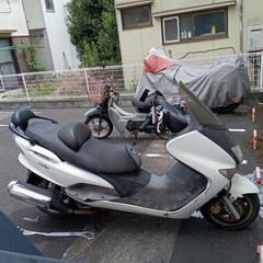 【取引完了】8/9まで業者様大歓迎🏍ジャンク鍵あり バイク3台まとめて。の画像