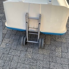 琵琶湖発　小型ボート運搬用　ドーリーの販売の画像