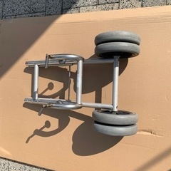 琵琶湖発　小型ボート運搬用　ドーリーの販売の画像