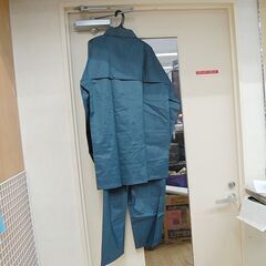 保管品 CocaCola セットアップ Lサイズ スーツ ラフティ 上下セット 雨具 レインコート ユニチカ コカコーラ 制服 ユニフォーム  札幌市 清田区 平岡の画像