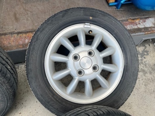 ラパン　HE21 純正ホイール　タイヤオマケ　155/65R13