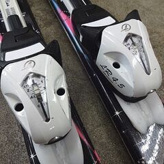 130cm ジュニアカービングスキー ケスレー Tecspeed33g ビンディング チロリア ポール 3点セット 札幌市 白石区の画像