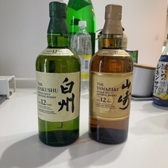 白州　山崎　12年　ウイスキー　未開封