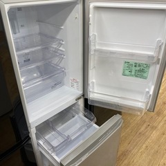 MITSUBISHI（三菱）の2ドア冷蔵庫2016年製（MR-P15Z）です。【トレファク東大阪店】 中古 146L 2ドア冷蔵庫 三菱電機 MR-P15X-S 2014年製 シルバー