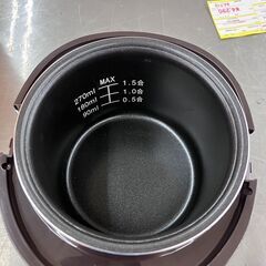 🍘レトロ家電🍘1.5合炊飯器 LADONNA🍘K-RC2 2019年式 炊飯ジャー 一人暮らし🍘8881の画像