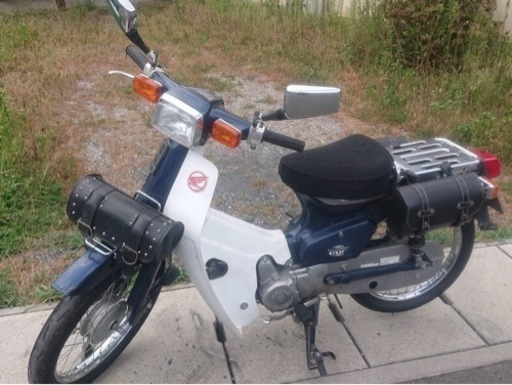 程度良し‼️早いもん勝ち‼️バッテリー新品‼️右2本出しマフラー‼️HONDA super cub 整備済み‼️即乗り