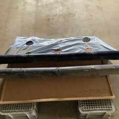 有孔マルチ　白黒135㌢、200m ２本の画像