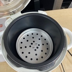 【新生活SALE】AL COLLE(アルコレ) 電気圧力鍋1.2L ホワイト LPCT12W  リサイクルショップ宮崎屋 住吉店 24.2.8kの画像