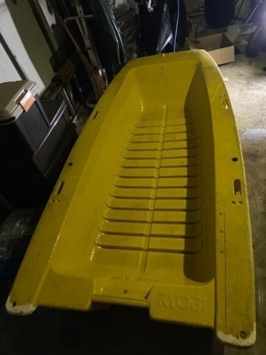 【早い者勝ち・問い合わせ多数】RYOBI 二人乗りボート　船外機もあります　オールもあります