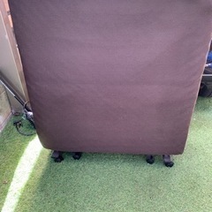 折りたたみシングルベッド14日無料。引取り限定の画像