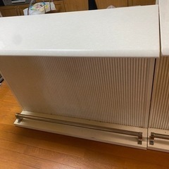 L字　カウンターテーブル　椅子5脚セット　取りに来られる方の画像