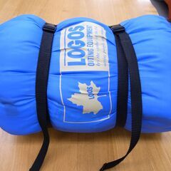 ロゴス 寝袋 7297 シュラフ 横80㎝×縦200㎝ LOGOS 1995年製 キャンプギア アウトドア用品 キャンプ寝具 西岡店の画像