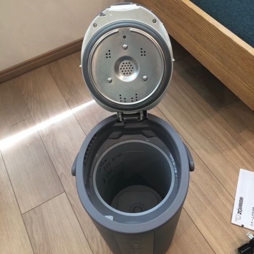 保証期間内　象印マホービン EE-DC50-HA スチーム式加湿器 4.0L グレー