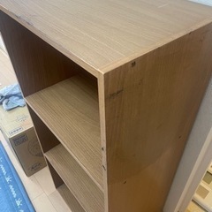 カラーボックス　3段の画像