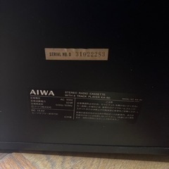 AIWA/KA-80/カラオケ/スピーカーの画像