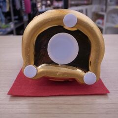 福々舎 雅峰　ゴールド両手招き猫【モノ市場知立店】59の画像