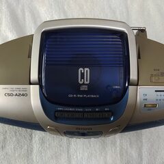 CDラジカセ　アイワ　CSD-A240　ジャンクの画像