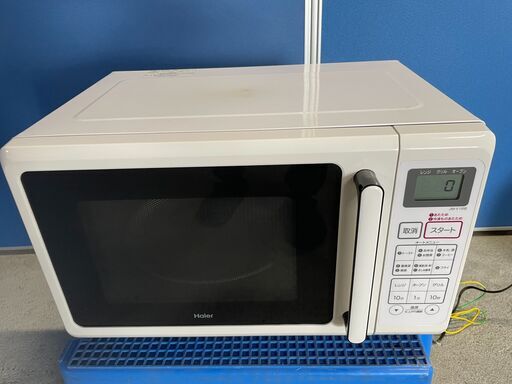 【格安】Haier オーブンレンジ JM-V16B 2015年製 通電確認済み 人気 早い者勝ち！ 引取歓迎 配送OK