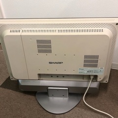 シャープ 液晶マルチメディアモニター SHARP IT-PC26M1 26インチ ディスプレイ 通電確認OK 動作未確認 ※リモコン動作× 縦約55 横約66の画像